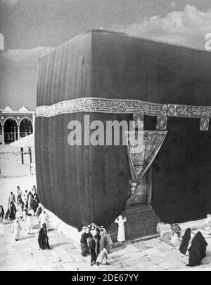 Das Kaaba Mekka ca. 1910 Stockfoto