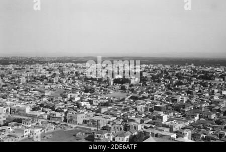 Bildunterschrift: Luftansichten von Palästina. Tel Aviv. Eine allgemeine Ansicht - Lage: Tel Aviv Israel ca. 1932 Stockfoto