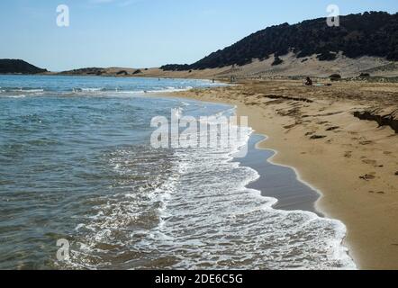 Golden Beach auf der Halbinsel Karpass, Nordzypern. Stockfoto