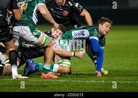 Monigo Stadion, Treviso, Italien, 29 Nov 2020, Marco Barbini (Benetton Treviso) während Benetton Treviso gegen Dragons Rugby, Rugby Guinness Pro 14 Spiel - Foto Ettore Griffoni / LM Stockfoto