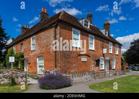 England, Hampshire, Chawton, Jane Austen's Haus und Museum Stockfoto