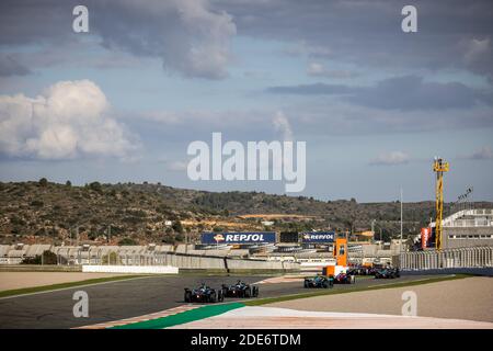 88 Blomqvist Tom (gbr), Nio 333 FE Team, Nio 333 FE 001, Action 08 Turvey Oliver (gbr), Nio 333 FE Team, Nio 333 FE 001, Action beim Valencia Vorsaison Test für die ABB FIA Formel E Weltmeisterschaft 2020-21, auf dem Ricardo Tormo Circuit, Vom 28. November bis 1. Dezember 2020 in Valencia, Spanien - Photo Germain Hazard / DPPI / LM Stockfoto