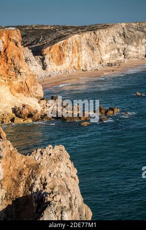 Atlantische Küste bei den Azenhas do Mar, Portugal, Europa Stockfoto