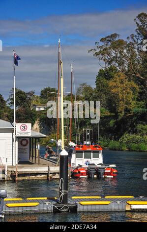 Boat Harbour Marina, Lake Taupo, Taupo, Region Waikato, Nordinsel, Neuseeland Stockfoto