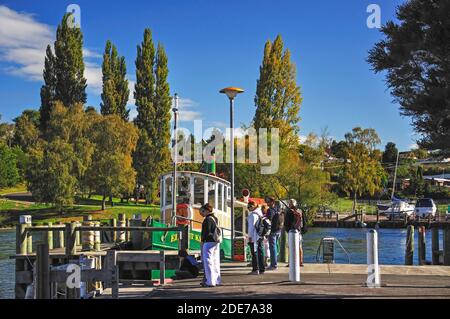 "Ernest Kemp" historische Dampfschiff, Boat Harbour Marina, Lake Taupo, Taupo, Region Waikato, Nordinsel, Neuseeland Stockfoto