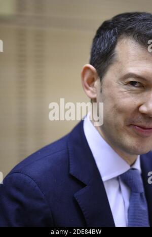 Air France - Benjamin Smith, CEO von KLM, während eines Senatsausschusses im Senat in Paris am 16. Januar 2019. Foto von Eliot Blondt/ABACAPRESS.COM Stockfoto