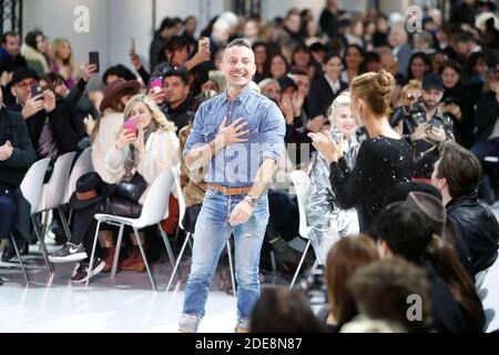 Celine Dion nimmt an der Alexandre Vauthier Haute Couture Spring Summer 2019 im Rahmen der Paris Fashion Week am 22. Januar 2019 in Paris, Frankreich, Teil. Foto von Kendrick/ABACAPRESS.COM Stockfoto