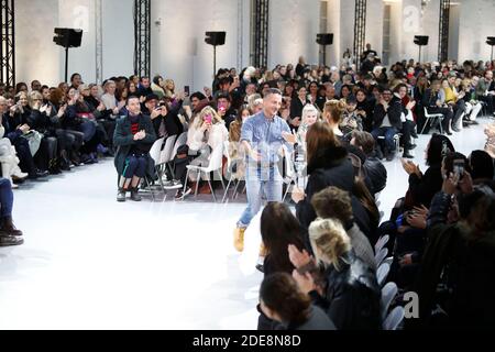 Celine Dion nimmt an der Alexandre Vauthier Haute Couture Spring Summer 2019 im Rahmen der Paris Fashion Week am 22. Januar 2019 in Paris, Frankreich, Teil. Foto von Kendrick/ABACAPRESS.COM Stockfoto