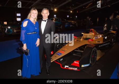 Luana Belmondo und ihr Mann Paul Belmondo nehmen am Internationalen Automobilfestival Teil, das am 29. januar 2019 im Hotel des Invalide in Paris stattfindet. Foto von Nasser Berzane/ABACAPRESS.COM Stockfoto