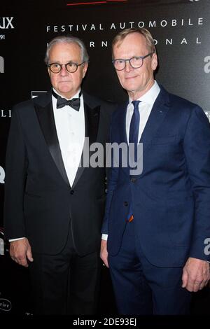 Remi Depoix, Ari Vatanen beim Internationalen Automobilfestival, das am 29. januar 2019 im Hotel des Invalide in Paris stattfand. Foto von Nasser Berzane/ABACAPRESS.COM Stockfoto