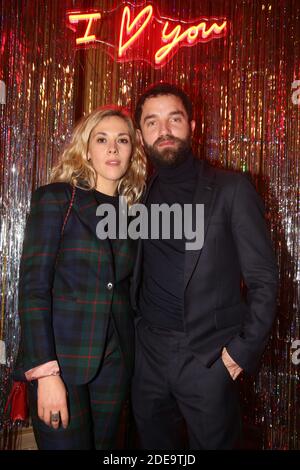 Guillaume Gouix et sa femme Alysson Paradis lors de la soiree Paramour Le Bal de la Saint Valentin a l'Hotel de ville de Paris, France, le 14 fevrier 2019. Foto von Jerome Domine/ABACAPRESS.COM Stockfoto