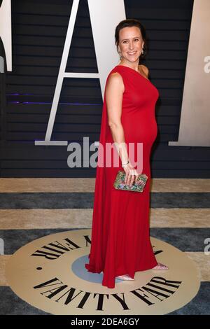 Anne Wojcicki nahm an der Vanity Fair Oscar Party 2019 Teil, die von der Herausgeberin Radhika Jones am 24. Februar 2019 im Wallis Annenberg Center for the Performing Arts in Los Angeles, CA, USA veranstaltet wurde. Foto von David Niviere/ABACAPRESS.COM Stockfoto