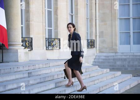 Französische Juniorministerin beim Minister für ökologischen und solidarischen Übergang Emmanuelle Wargon im Elysée-Palast in Paris, Frankreich, am 26. Februar 2019. Foto von Eliot Blondt/ABACAPRESS.COM Stockfoto