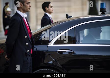 Bundeskanzlerin Angela Merkel im Elysee-Palast in Paris, Frankreich, 27. Februar 2019. Eliot Blondt/ABACAPRESS.COM Stockfoto