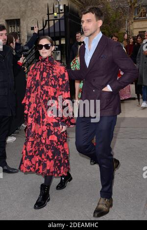 Olivia Palermo und Johannes Hübl bei der Valentino Show im Rahmen der Paris Fashion Week Womenswear Herbst/Winter 2019/2020 in Paris, Frankreich am 03. März 2019. Foto von Aurore Marechal/ABACAPRESS.COM Stockfoto