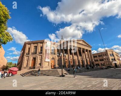 Das neoklassizistische Teatro de la Paz, San Luis Potosi, Mexiko Stockfoto