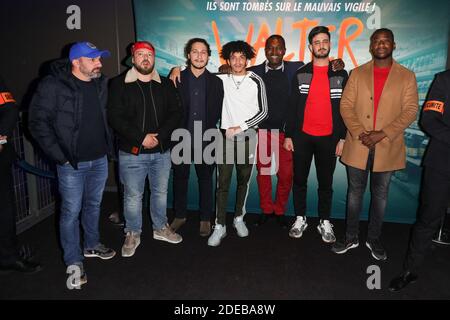Samuel Djian, Karim Jebli, Nordine Salhi, David Salles, Alban Ivanov, Alexandre Antonio, bei der Walter-Premiere am 14. März 2019 im UGC Bercy in Paris, Frankreich. Foto von David Boyer/ABACAPRESS.COM Stockfoto