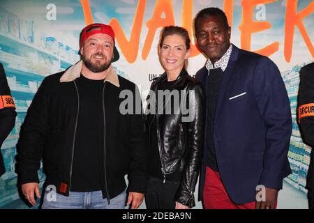 Alban Ivanov, Judith El Zein, Issaka Sawadogo, Alexandre Antonio bei der Walter-Premiere am 14. März 2019 im UGC Bercy in Paris, Frankreich. Foto von David Boyer/ABACAPRESS.COM Stockfoto