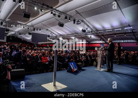 Der Nationalrat der französischen rechten Partei Les Republicains in Lyon, Frankreich am 16. März 2019. Foto von Julien Reynaud/APS-Medias Stockfoto