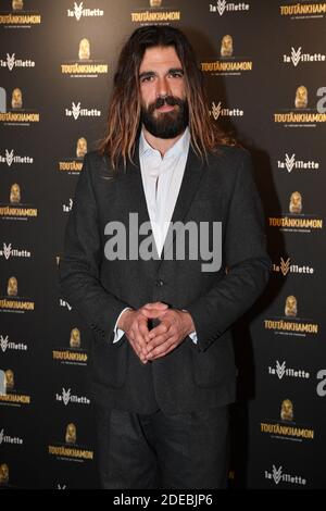 Nicolas Lefebvre besucht die Ausstellung Toutankhamon, Le Tresor du Pharaon - Tutankhamun, Schätze des Goldenen Pharaos in der Grande Halle de La Villette am 21. März 2019 in Paris, Frankreich. Foto von David Niviere/ABACAPRESS.COM Stockfoto