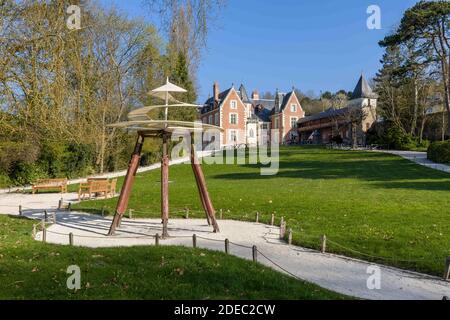 Schloss Clos Lucé, letzte Heimat von Leonardo da Vinci, Amboise, Frankreich am 27. März 2019. Foto von Pascal Avenet/ABACAPRESS.COM Stockfoto