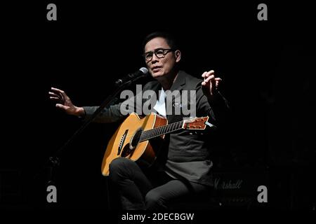 Taipeh. November 2020. Lo Ta-yu hielt das Gitarrenkonzert in Taipei, Taiwan, China am 29. November 2020.(Foto: TPG) Quelle: TopPhoto/Alamy Live News Stockfoto