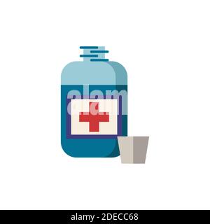 Tränensymbol. Einfaches Element aus der Apothekensammlung. Creative Potion Icon für Webdesign, Vorlagen, Infografiken und vieles mehr Stock Vektor
