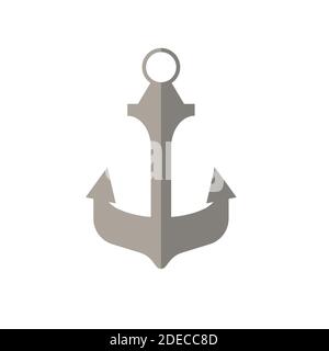 Ankersymbol. Einfaches Element aus der Port-Sammlung. Creative Anchor Icon für Webdesign, Templates, Infografiken und mehr Stock Vektor