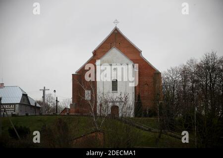 Eine kleine Stadt mitten in Litauen mit einer schönen Altstadt, Kedainiai Stockfoto