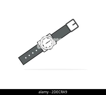 Design über Uhr Symbol Stock Vektor