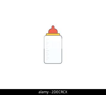 Design über Baby Schnuller Symbol Stock Vektor