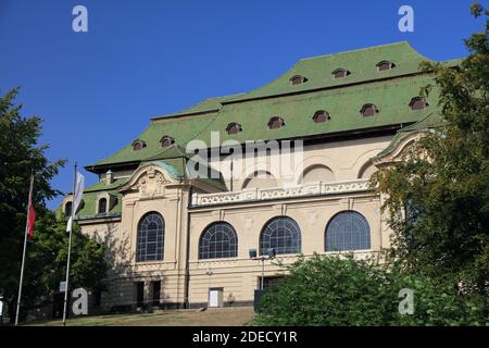 Mönchengladbach Stadt in Deutschland. Kaiser-Friedrich-Halle Jugendstil Konzertsaal. Stockfoto