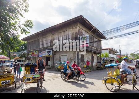 Ein altes Haus in Ozamiz, Misamis Oriental, Philippinen Stockfoto