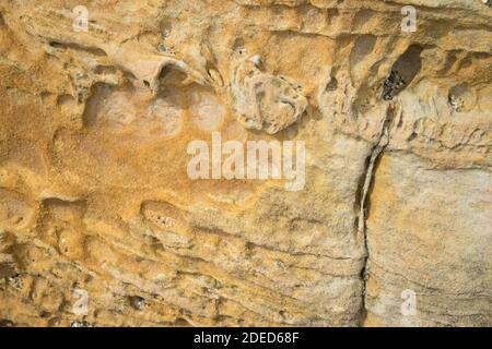 Rock und Sand Textur abstrakt Stockfoto