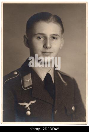 Deutscher Soldat der luftwaffe Stockfoto