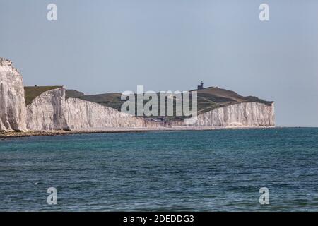 Sussex's einzige unerschlossenen Flussmündung enthält die faszinierendsten Landschaften der Südküste, geschützt durch die NT, Country Park und SSSI Systeme. Stockfoto