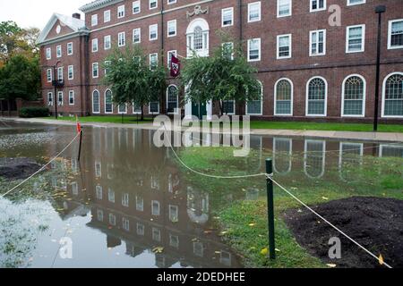 Parken Sie auf den Campus in der Stadt Cambridge in Massachusets Stockfoto