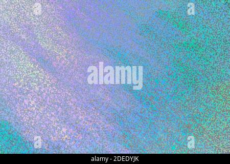Abstrakter holographischer Hintergrund, Textur. Trendige Kulisse für Ihr Design. Stockfoto