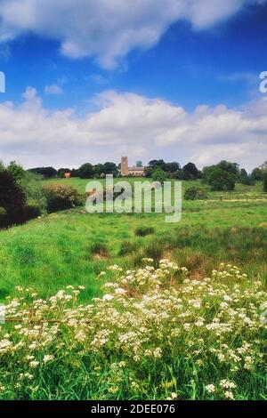 St Helen's Church, West Keal, Lincolnshire, England, Großbritannien Stockfoto