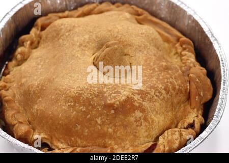 Ein gesalzener Tort aus Fleisch und Gemüse Panada aus Sardinien Stockfoto