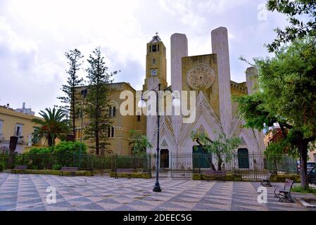 kirche des heiligen Herzens Jesu Gallipoli Salento Italien Stockfoto