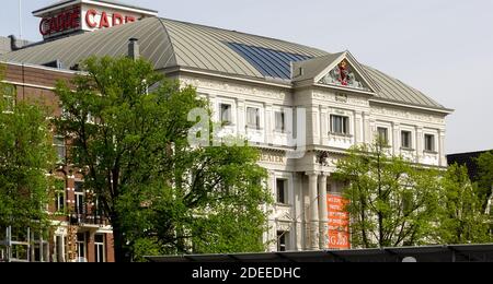 AMSTERDAM, NIEDERLANDE - 01. MAI 2018: Außenansicht des Royal Theatre Carre Stockfoto