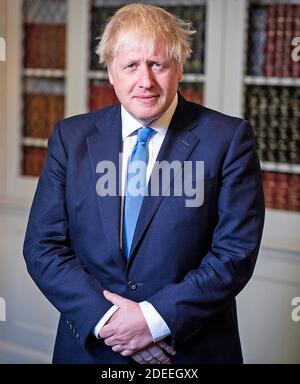 BORIS JOHNSON englischer konservativer Politiker als Premierminister 2019 Stockfoto