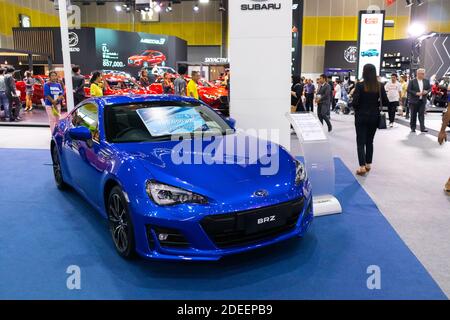 BANGKOK, THAILAND - 17. OKTOBER 2019: Subaru BRZ in Bangkok International Motor Show 2019 Stockfoto