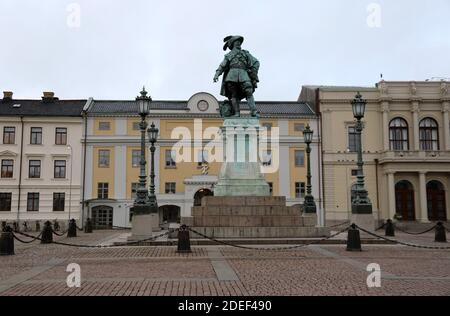 Gustaf Adolfs Platz in Göteborg Stockfoto