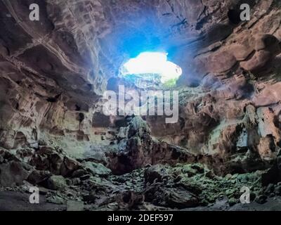 Mantetzulel Caves, San Luis Potosi, Mexiko Stockfoto