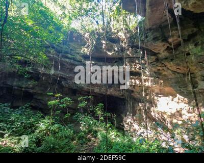 Mantetzulel Caves, San Luis Potosi, Mexiko Stockfoto