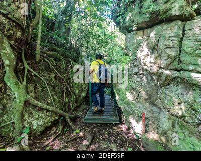 Mantetzulel Caves, San Luis Potosi, Mexiko Stockfoto