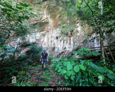 Mantetzulel Caves, San Luis Potosi, Mexiko Stockfoto