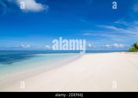 Nacula Bay auf Nacula Island in Yasawa Inseln, Fidschi Stockfoto